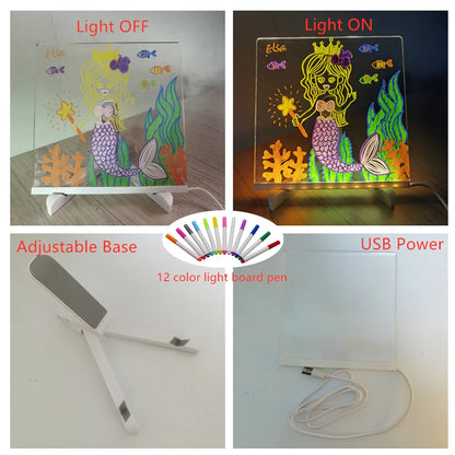 🎄Christmas Special 50% off🎄 GlowNote Message Board