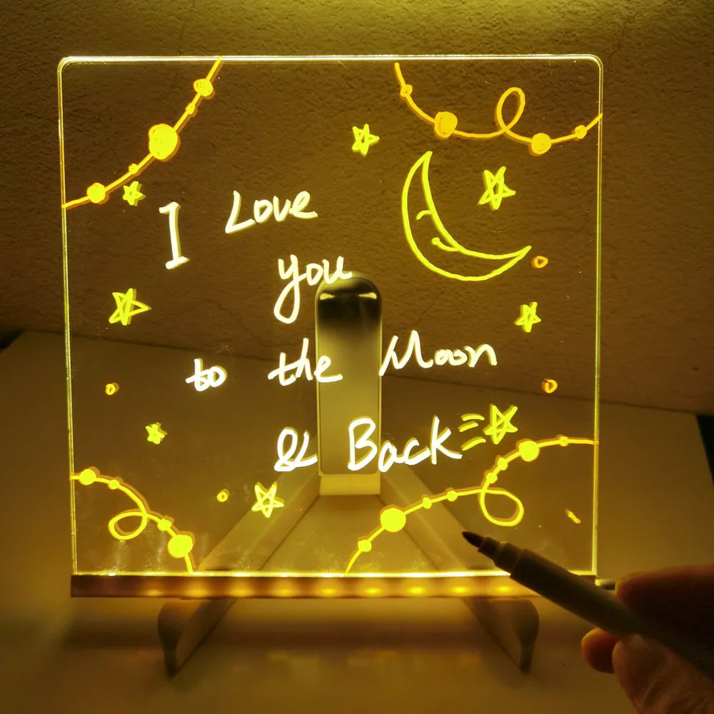 🎄Christmas Special 50% off🎄 GlowNote Message Board
