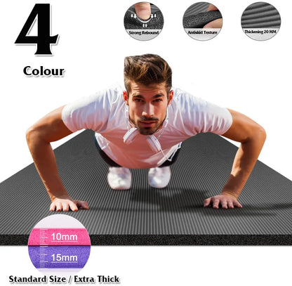 Big Size Gym Workout Yoga Mat